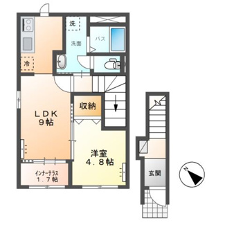 【間取り】 | つくば市倉掛新築アパート（仮