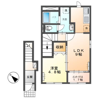 【間取り】 | つくば市倉掛新築アパート（仮