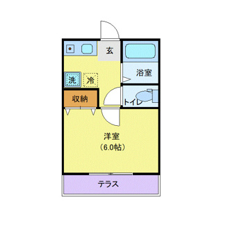 【間取り】 | 春日ホワイトコーポⅡ