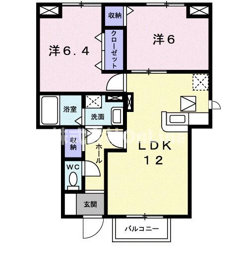 【間取り】 | ブリアンアヴニール