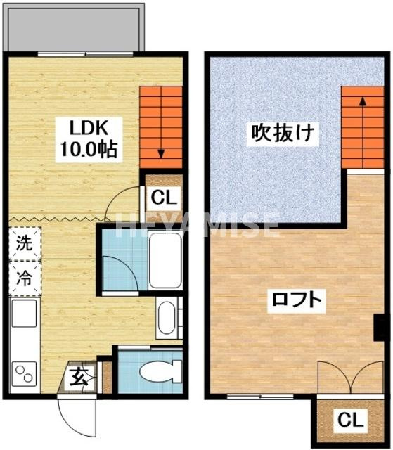シャル夢本尾Ⅱの間取り
