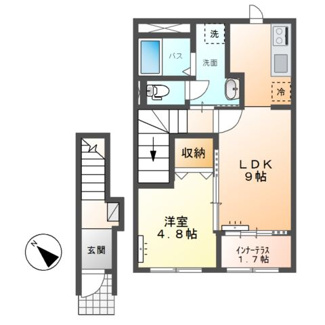 【間取り】 | つくば市倉掛新築アパート（仮