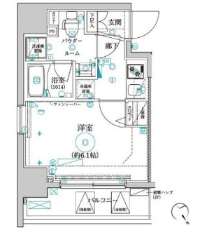 【間取り】 | クレイシア品川戸越