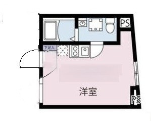 SUN VALLEY 日本橋永代通りの間取り