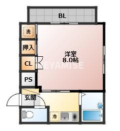 コーポいわもとの間取り
