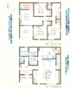 佐賀市巨勢町第5　2号棟の間取り