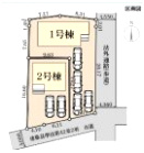 佐賀市巨勢町第5　2号棟の区画図