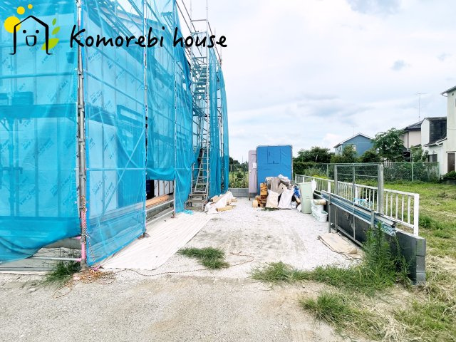 北本市石戸　2期　新築一戸建て　グラファーレ　01の駐車場|8/17撮影