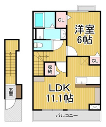 レゴリス1の間取り
