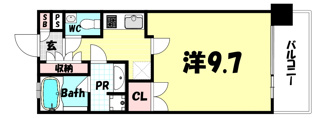 【間取り】 | トア山手フラッツ