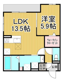 プラザ　シャルムの間取り