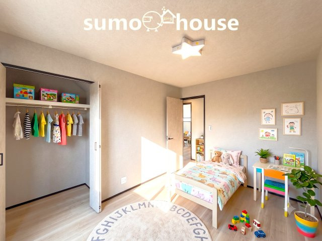 篠原北1丁目　F棟の子供部屋|子供部屋としても使い勝手の良いお部屋です