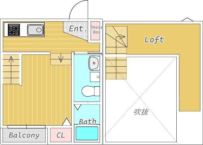 andR熊本駅の間取り
