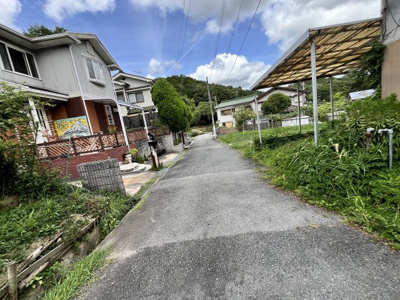 【前面道路含む現地写真】 | 川辺郡猪名川町林田　土地