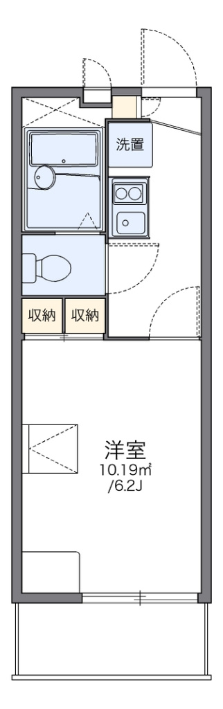 レオパレスエスポワール の間取り