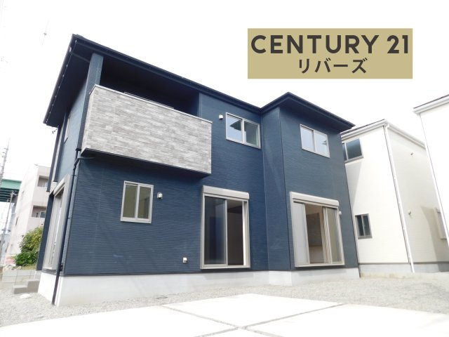 名古屋市中川区万場１丁目の新築一戸建の外観|☆１号棟・５ＬＤＫ☆　　いつでも見学できます♪（お問合せ当日、平日、水曜、夜間でもＯＫ）　敷地４７．２９坪！　駐車４台OK！　長期優良住宅♪　ＺＥＨ水準！　　続き間ＬＤＫ２２．７帖♪