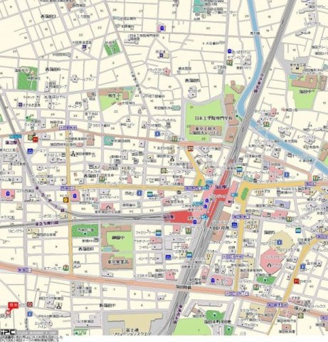 【地図】 | シンシア蒲田セカンドステージ