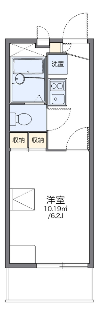 レオパレスエスポワール の間取り