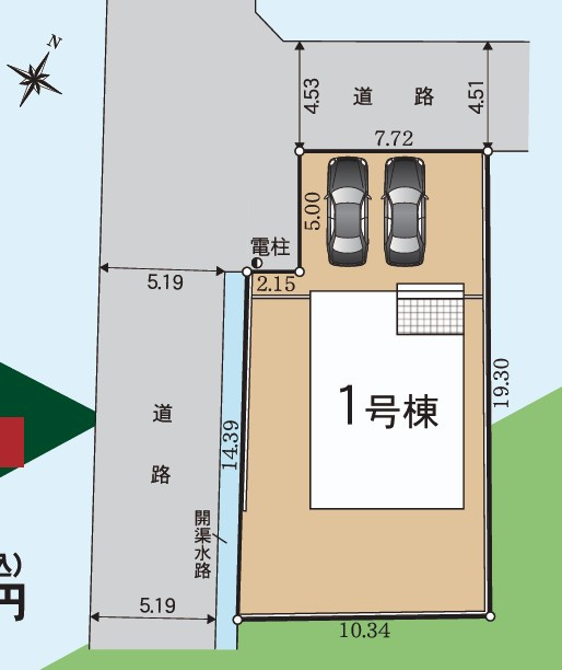 クレイドルガーデン丸亀市津森町第３◇耐震等級３取得の地震に強いオール電化住宅です！のその他|各棟、車中心生活を支える駐車場スペースは２台以上で、家族それぞれの行動範囲がグッと広がります。