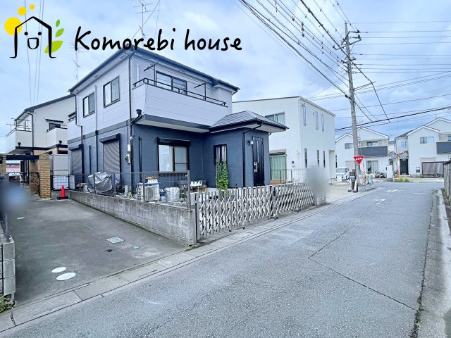 鴻巣市宮前　中古一戸建ての前面道路含む現地写真|前面道路含む現地写真です
