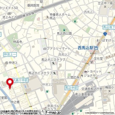 【地図】 | メイクスデザイン西馬込