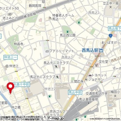 【地図】 | メイクスデザイン西馬込