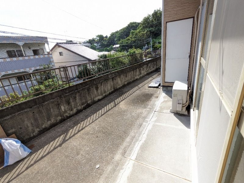 サニーヒルズのバルコニー