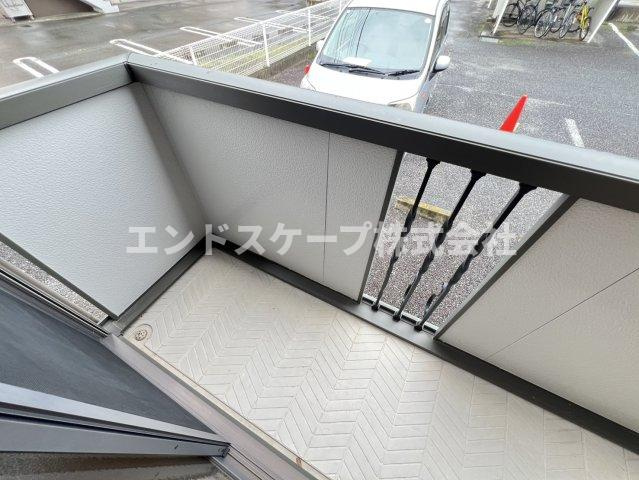 ファミール七日市Ｃのバルコニー|高崎、前橋のお部屋探しはエンドスケープまで！お客様の理想お聞かせ下さい♪