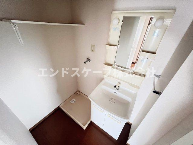 ファミール七日市Ｃの洗面所|高崎、前橋のお部屋探しはエンドスケープまで！お客様の理想お聞かせ下さい♪