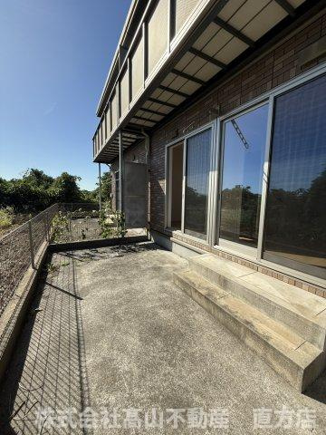 北九州市八幡西区馬場山西のアパートのバルコニー|別部屋の写真です