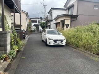 【前面道路含む現地写真】 | 白百合3丁目　ー新築一戸建てー | 前面道路