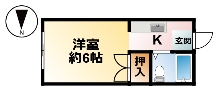 高久スリットハイツの間取り
