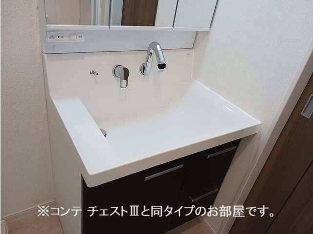 コスモステラス ウエストの洗面所