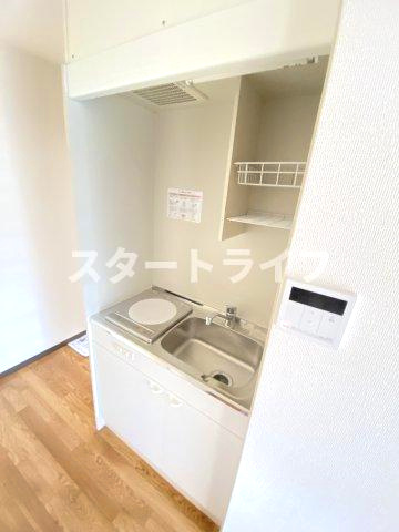 大阪市東淀川区淡路１丁目の賃貸マンションのキッチン
