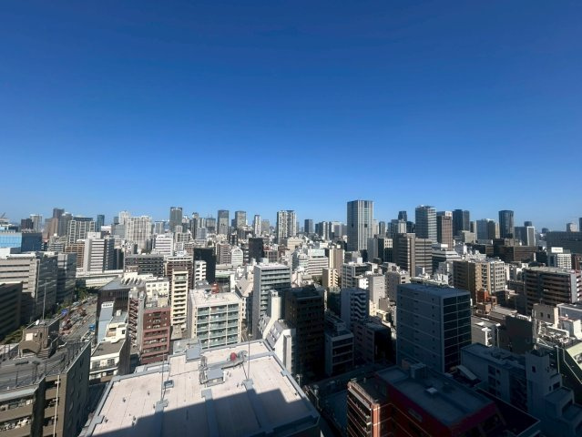 クロスレジデンス大阪新町の展望