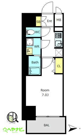 【間取り】 | S-RESIDENCE鶴舞駅前