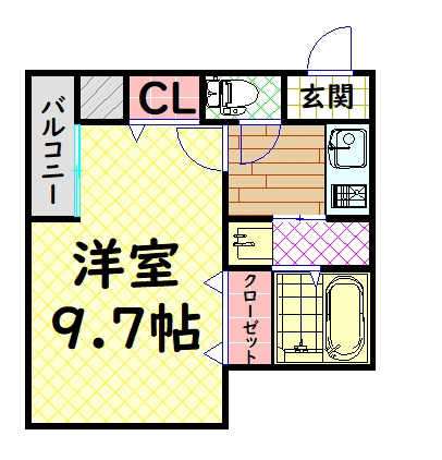 【間取り】 | フジパレス鳳中ノース