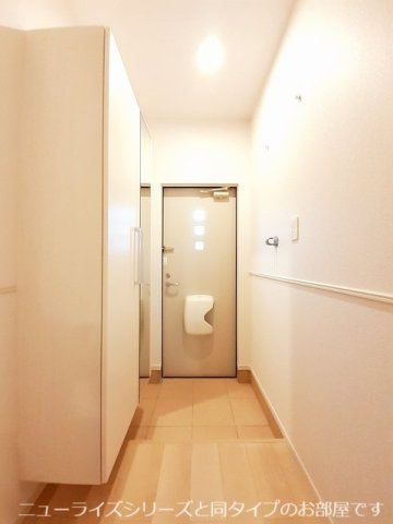 ルパルク　Ⅰの玄関|ゆったりとした玄関です