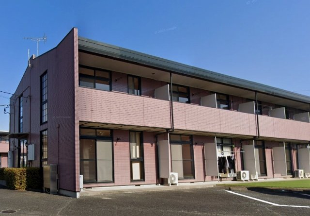 レオパレスカメリアＢの外観|外観もきれいです