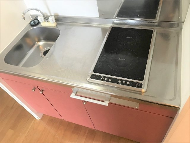レオパレスモーニングライトのキッチン|使いやすいキッチンです