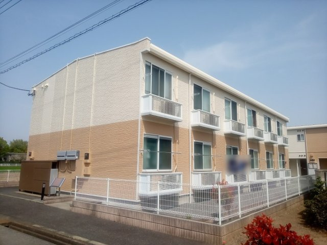 レオパレスユピテルＢの外観|外はこのようになっています
