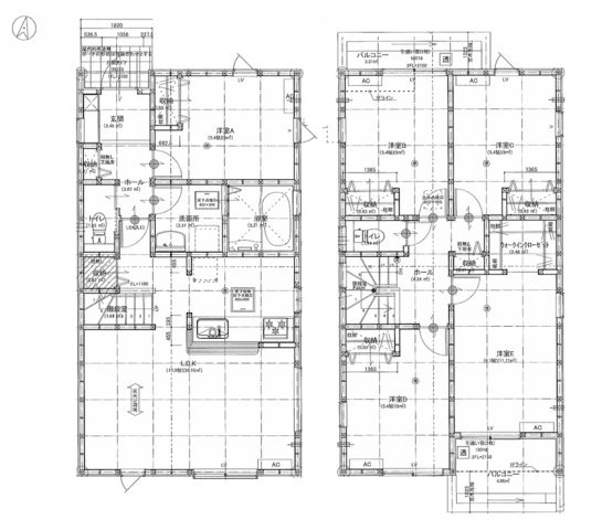 【間取り】 | 田方郡函南町仁田　新築一戸建て　2号棟
