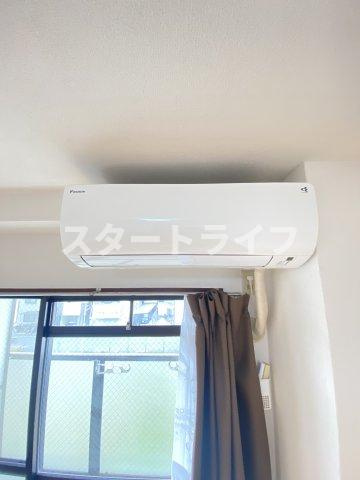 大阪市東淀川区東中島５丁目の賃貸マンションのバルコニー