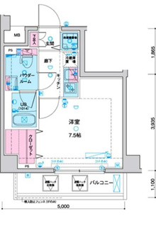 【間取り】 | ＧＥＮＯＶＩＡ墨田文花ｓｋｙｇａｒｄｅｎ | 間取りです。