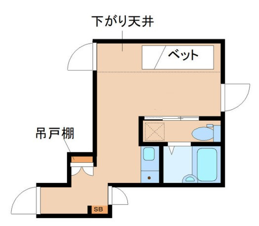 フルセイル柴又の間取り