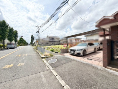 【前面道路含む現地写真】 | 原山台４丁　売土地　２区画 | 親切・丁寧を心がけ、お客様目線で物件探しのお手伝いをさせて頂きます♪お気軽にお問い合わせください！
