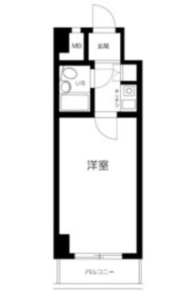 【間取り】 | ヴェラハイツ大森 | 間取りです。