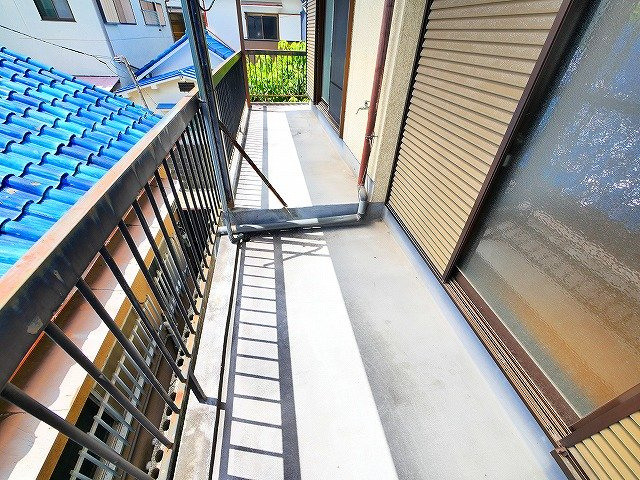 南登美ヶ丘　戸建てのバルコニー