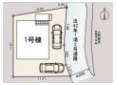 佐賀市高木瀬東第18の区画図|2台駐車可能