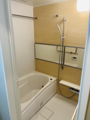 朝日上野マンションの浴室|きれいなお風呂です